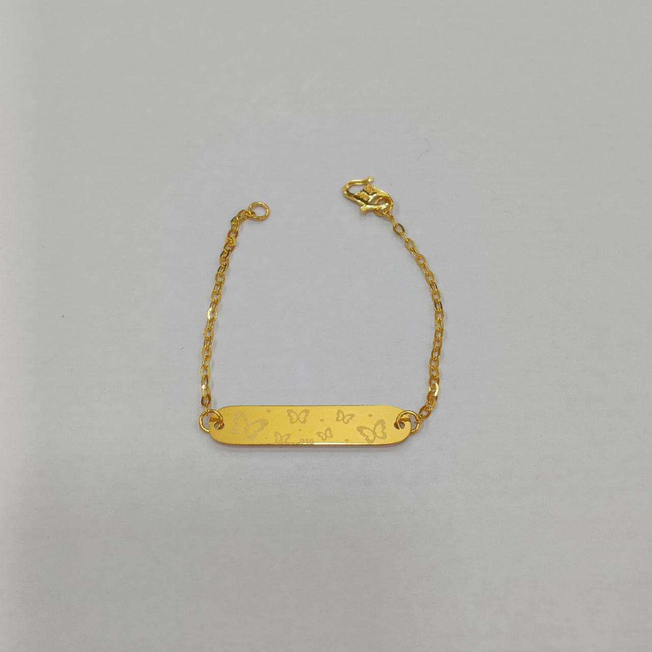 Buy MJ Jewellery MJ Jewellery 375/9K Gold Baby Bracelet with Bells T107C  Online | ZALORA Malaysia
