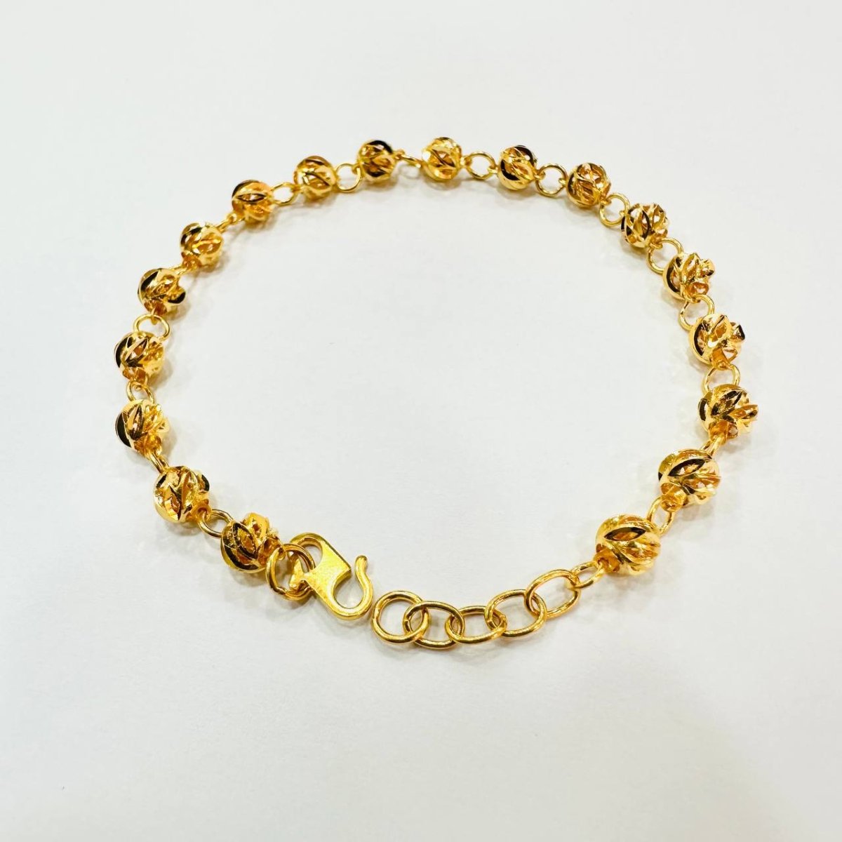 22k / 916 Gold ball bracelet V2 - Best Gold Shop 22k gold 22k gold bracelet 916 gold Bracelets