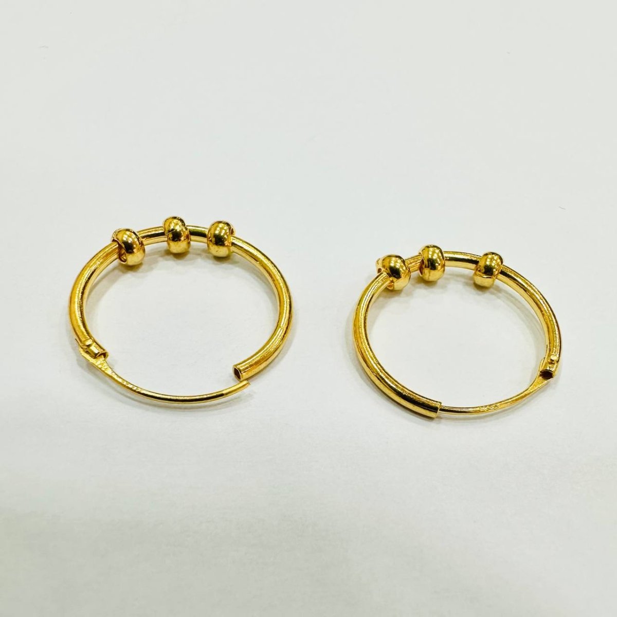 22k / 916 Gold Ball Loop Earring - Best Gold Shop 22k gold 22k gold earring 916 gold 916 gold