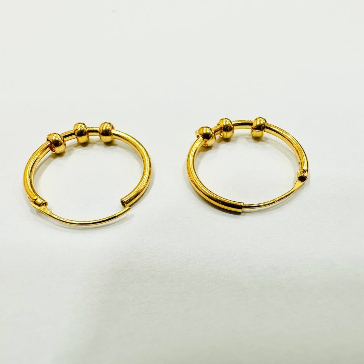 22k / 916 Gold Ball Loop Earring - Best Gold Shop 22k gold 22k gold earring 916 gold 916 gold