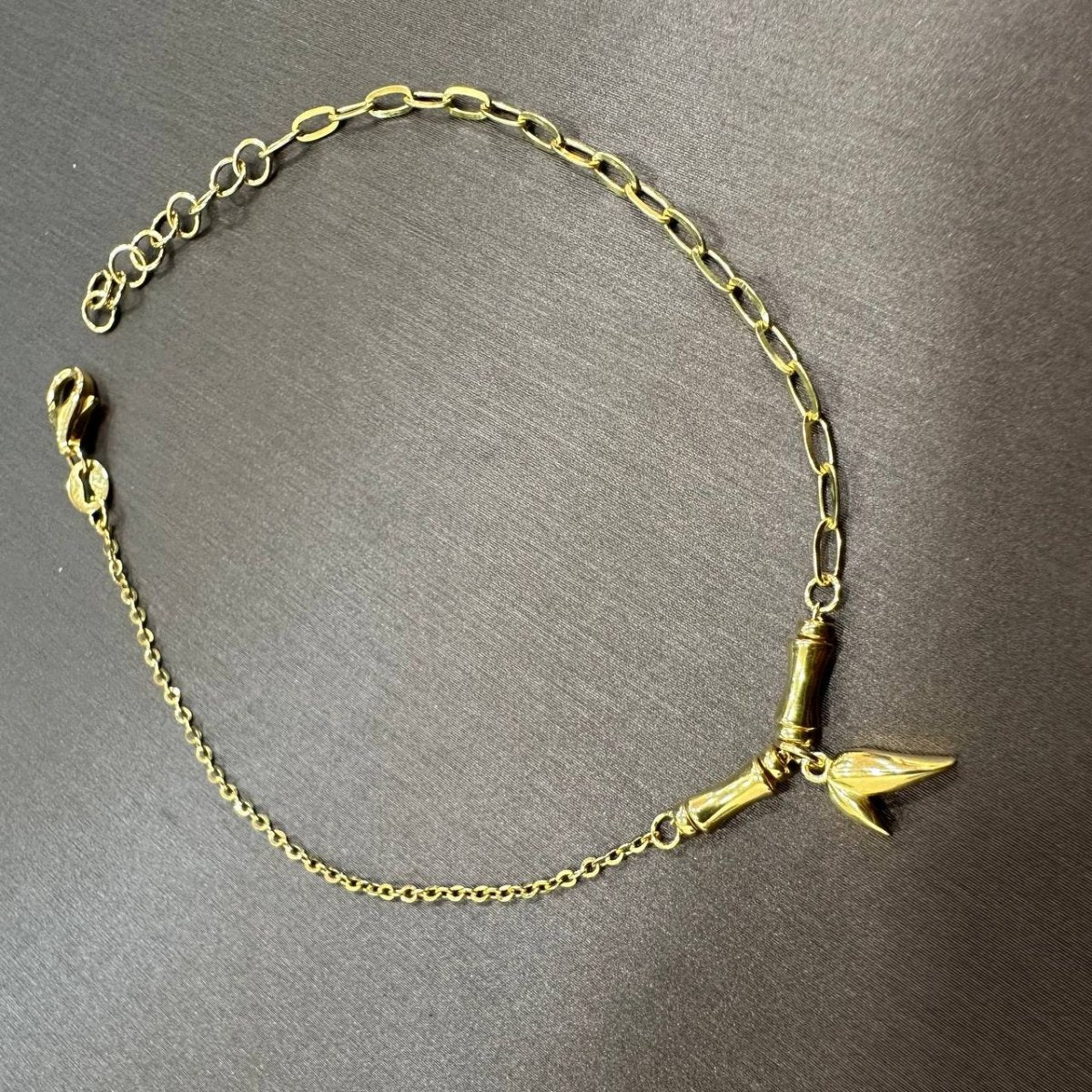 22k / 916 Gold Bamboo Bracelet - Best Gold Shop 22k gold 22k gold bracelet 22k gold necklace 916 gold