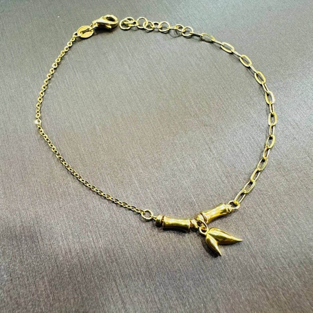 22k / 916 Gold Bamboo Bracelet - Best Gold Shop 22k gold 22k gold bracelet 22k gold necklace 916 gold