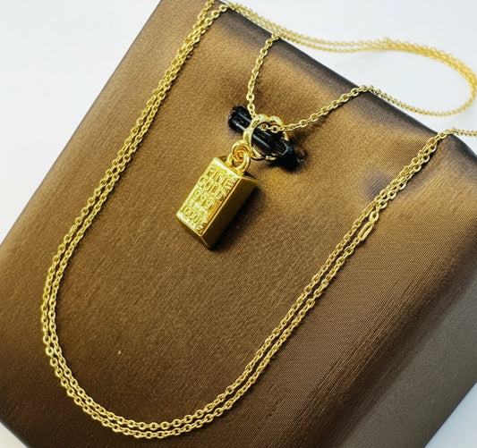 22K / 916 Gold Bar Pendant or Charm - Best Gold Shop 22k gold 22k Gold Charms 22k gold pendant Charms & Pendants