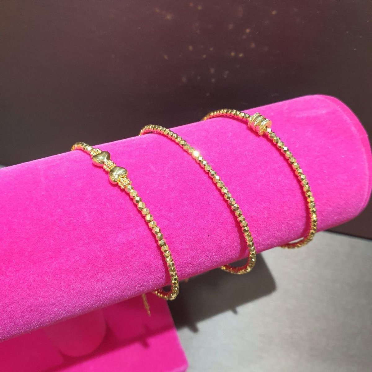 22k / 916 Gold Bead Bangle Different Design - Best Gold Shop 22k gold 22k gold bangle 916 gold bangle