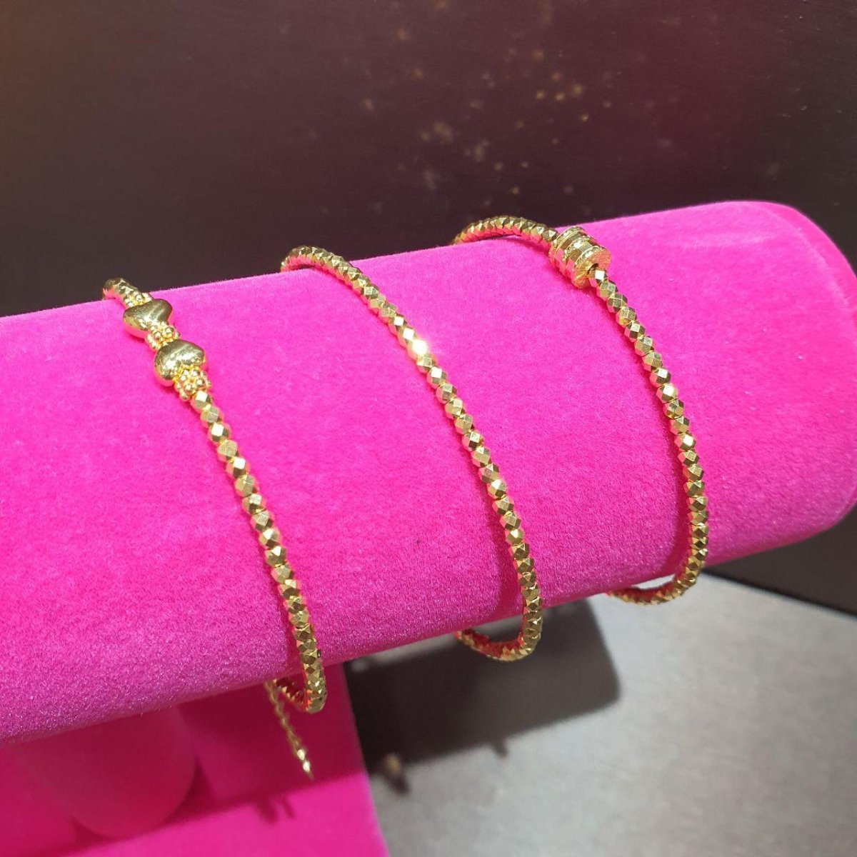 22k / 916 Gold Bead Bangle Different Design - Best Gold Shop 22k gold 22k gold bangle 916 gold bangle