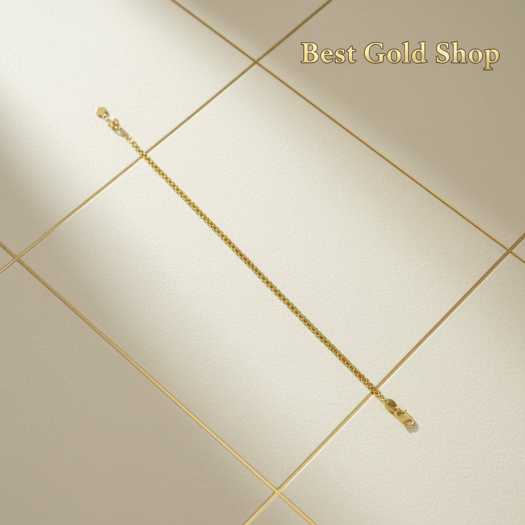 22k / 916 Gold Bead Bracelet Light Weight - Best Gold Shop 22k gold 22k gold bracelet 916 gold Bracelets