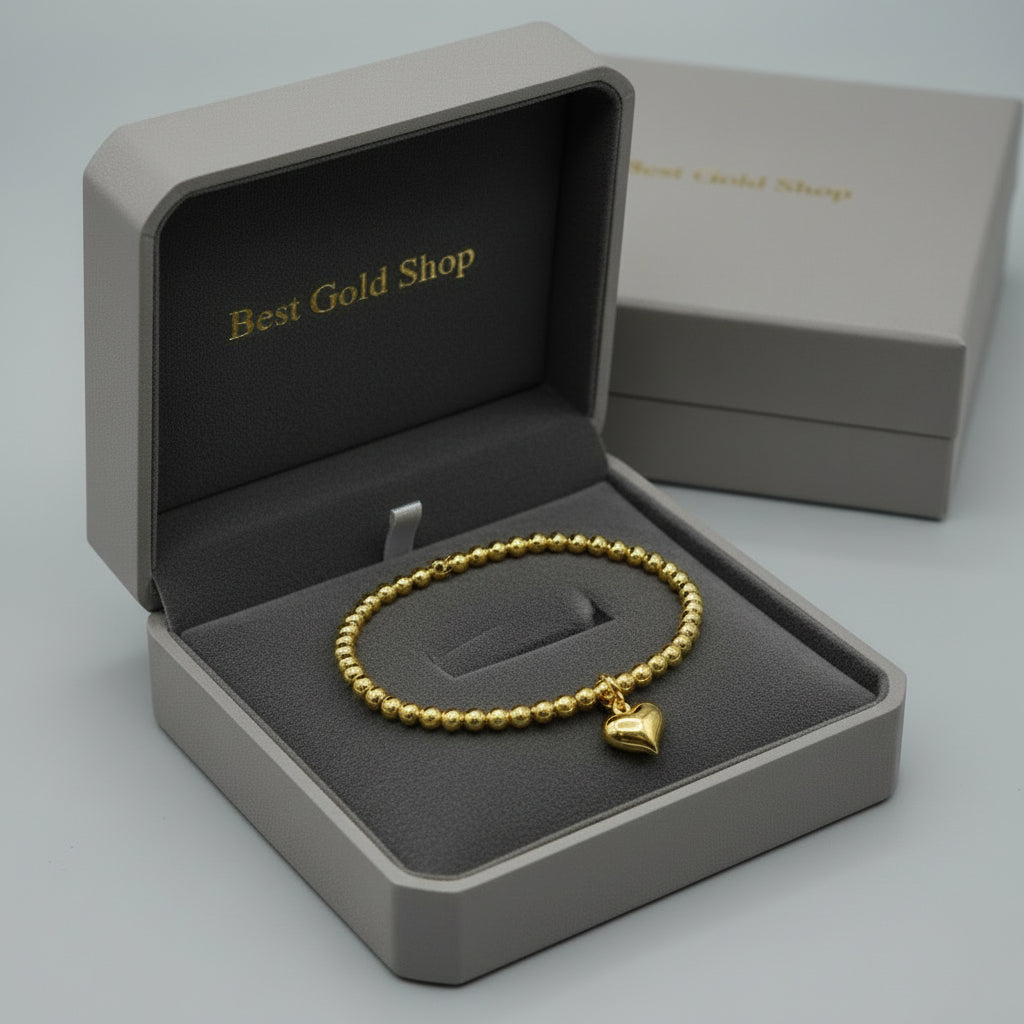 22k / 916 Gold Bead Bracelet Light Weight - Best Gold Shop 22k gold 22k gold bracelet 916 gold Bracelets