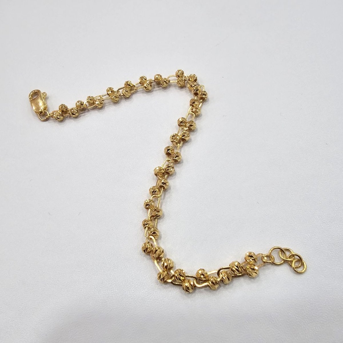 22k / 916 Gold Bead Link Bracelet V5 - Best Gold Shop 22k gold 22k gold bracelet 916 gold Bracelets