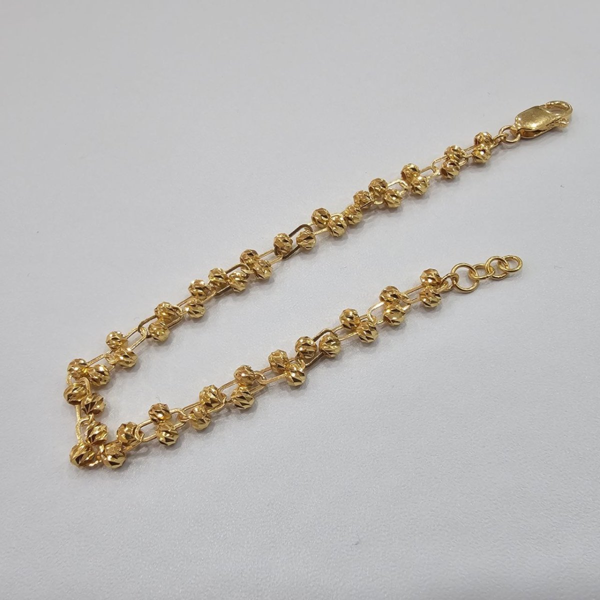 22k / 916 Gold Bead Link Bracelet V5 - Best Gold Shop 22k gold 22k gold bracelet 916 gold Bracelets