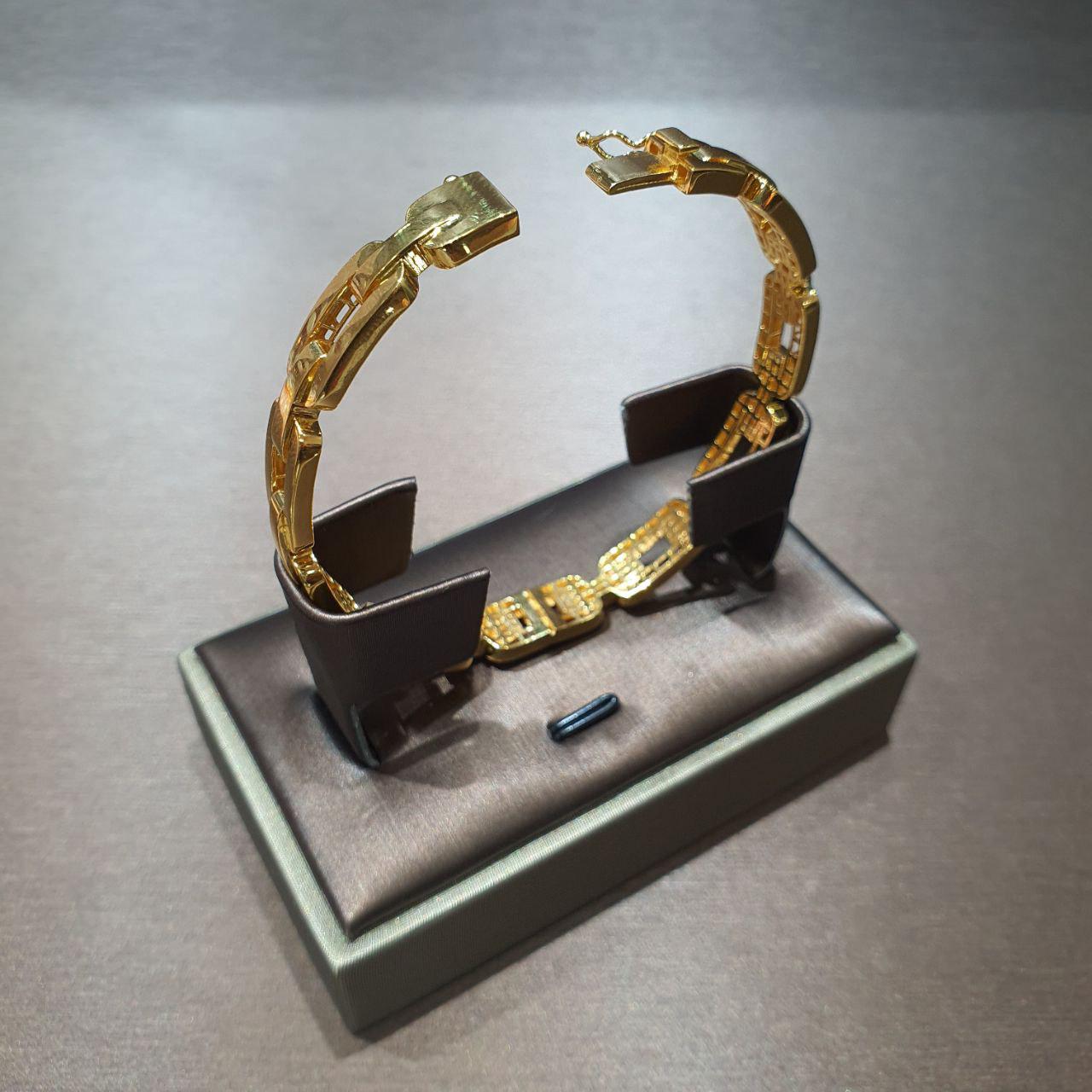 22k / 916 Gold Chain Link Bangle-Bracelets-Best Gold Shop