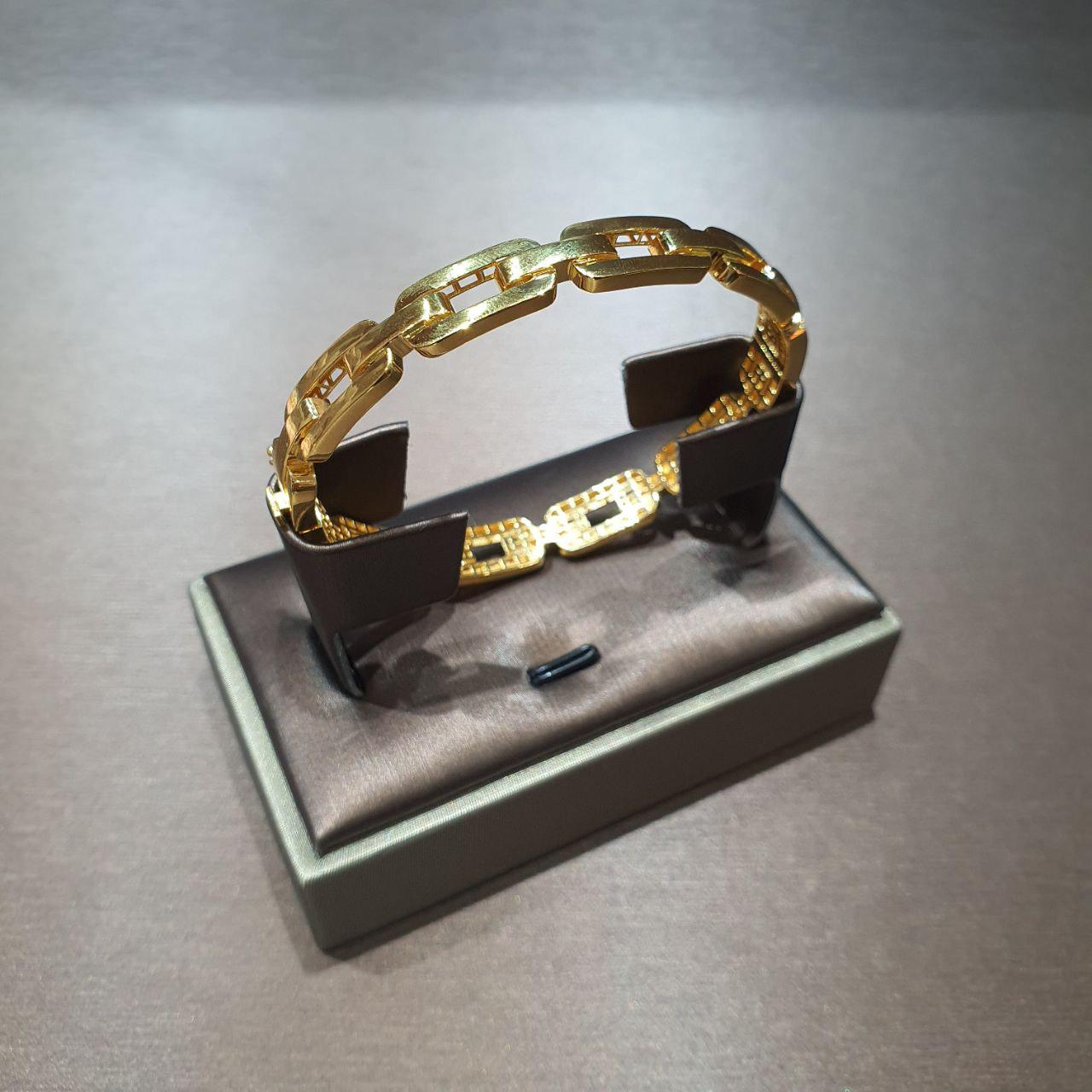 22k / 916 Gold Chain Link Bangle-Bracelets-Best Gold Shop