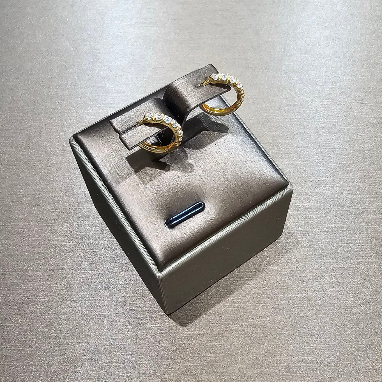 22k / 916 Gold Clip Earring D7-Earrings-Best Gold Shop