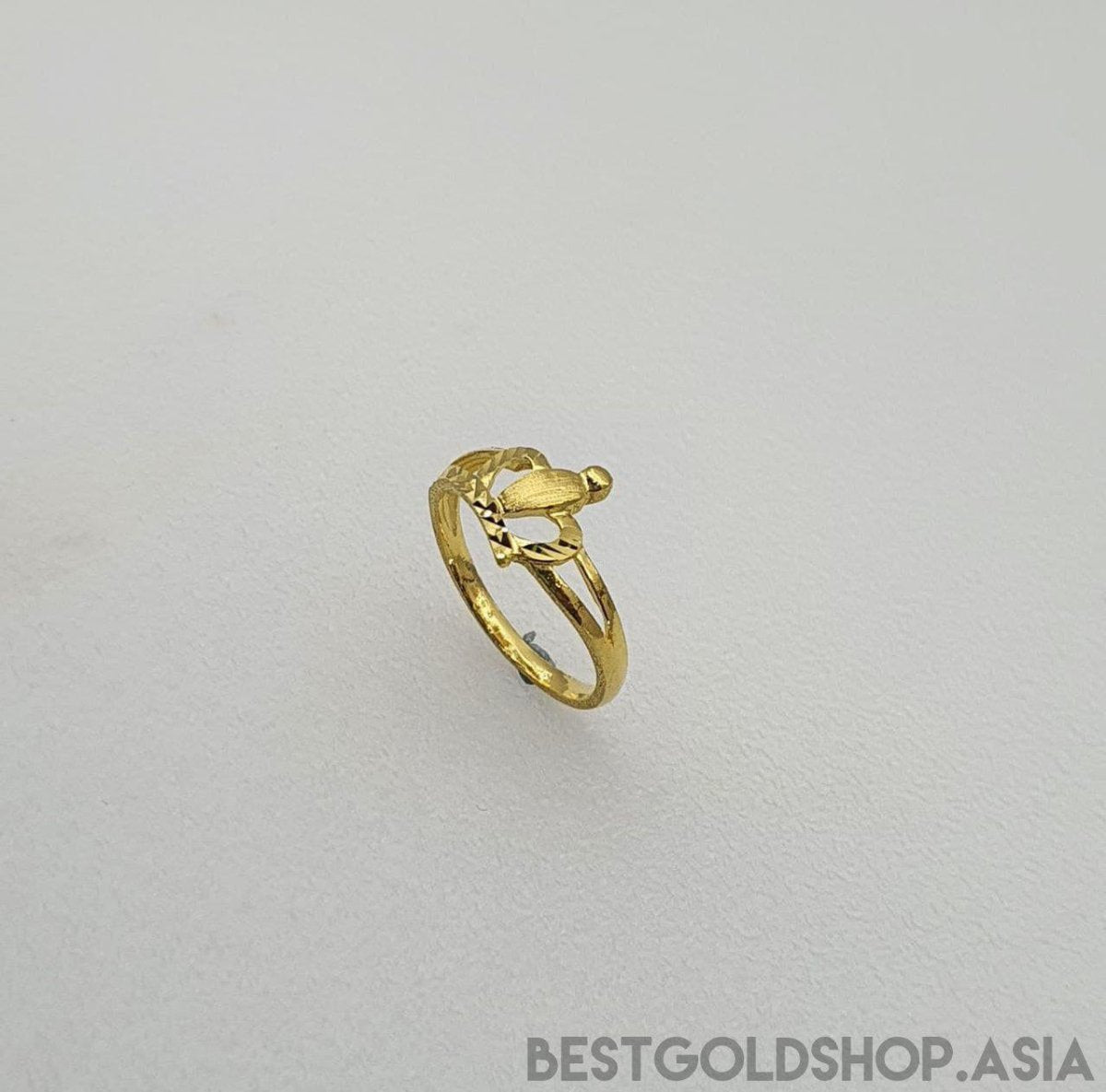 22k / 916 Gold Crown Ring V2 - Best Gold Shop 22k gold 22k gold ring 916 gold 916 gold