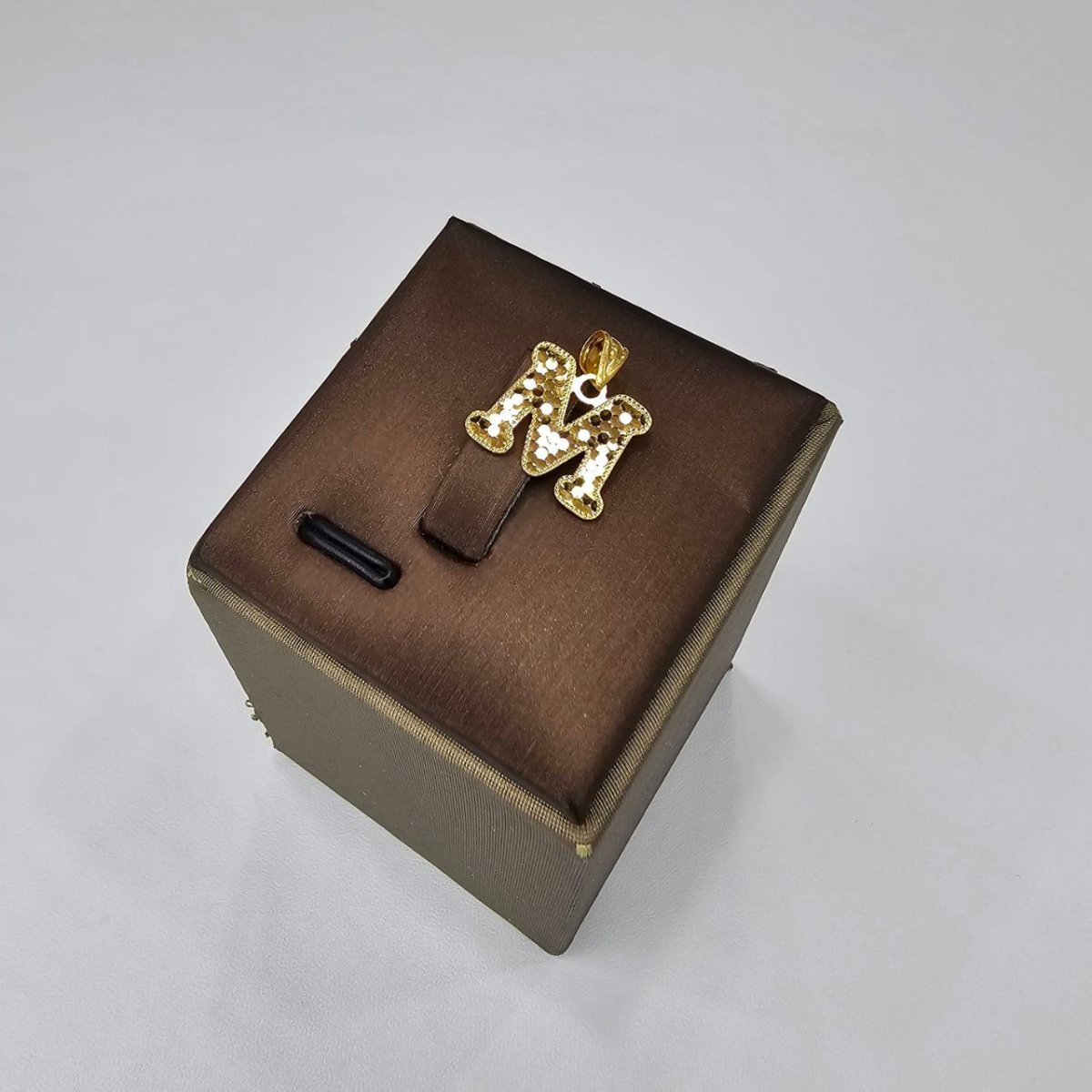 22k / 916 Gold Crush Alphabets Pendants - 22k gold 22k gold pendant 916 gold Charms & Pendants