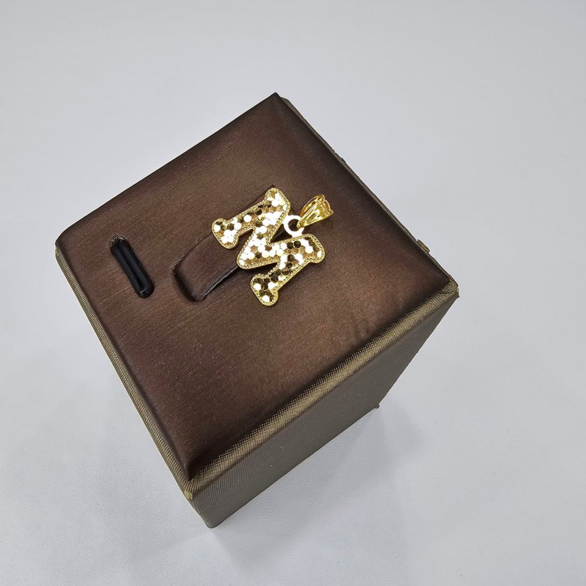 22k / 916 Gold Crush Alphabets Pendants - 22k gold 22k gold pendant 916 gold Charms & Pendants