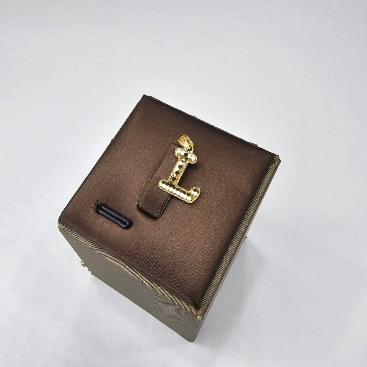 22k / 916 Gold Crush Alphabets Pendants - 22k gold 22k gold pendant 916 gold Charms & Pendants