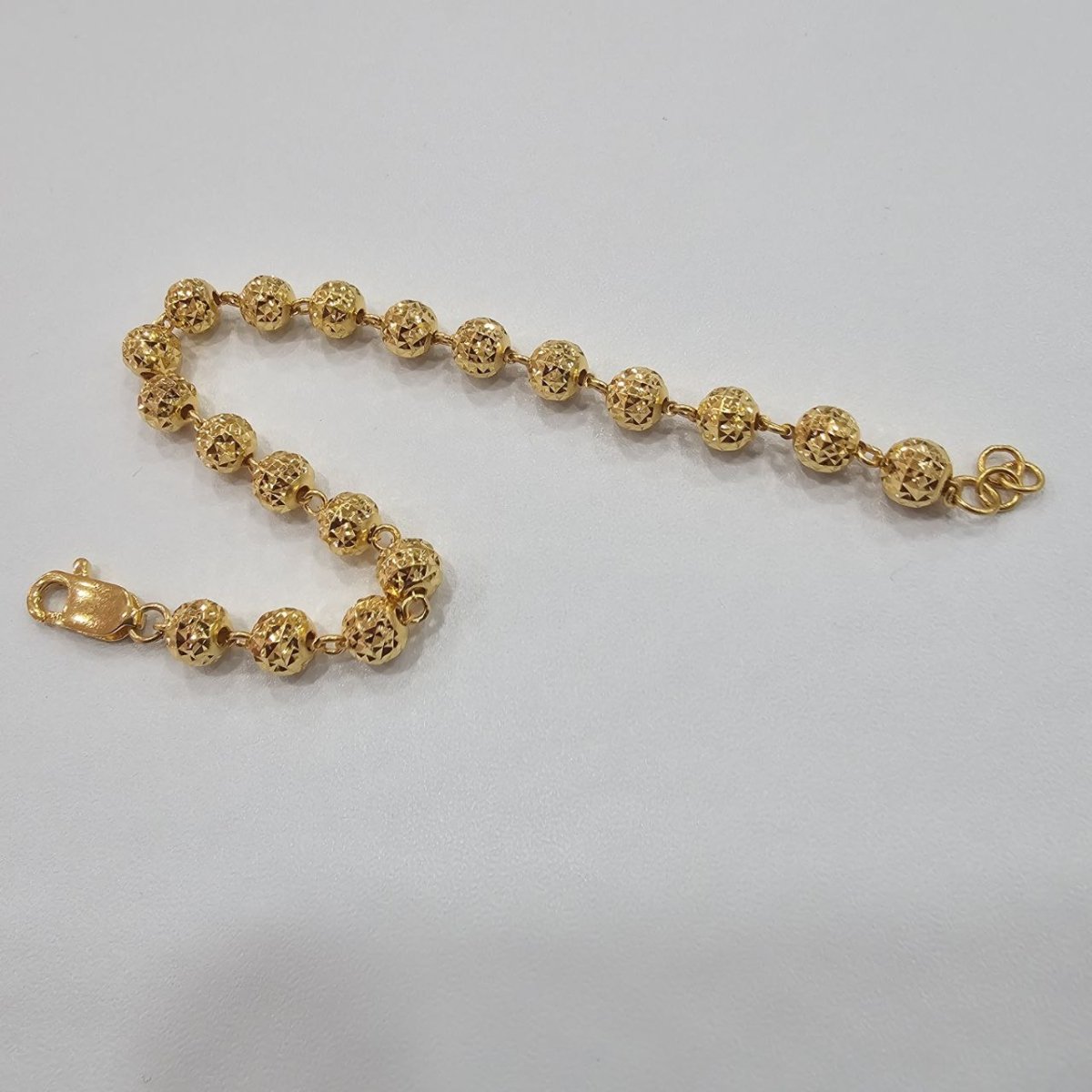 22k / 916 Gold Cutting Bead Design Bracelet V2 - Best Gold Shop 22k gold 22k gold bracelet 916 gold Bracelets