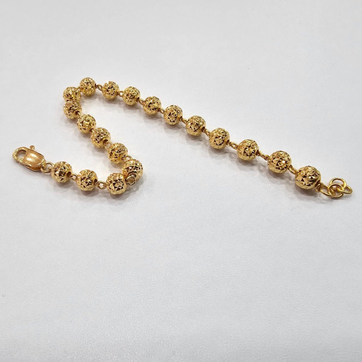 22k / 916 Gold Cutting Bead Design Bracelet V2 - Best Gold Shop 22k gold 22k gold bracelet 916 gold Bracelets