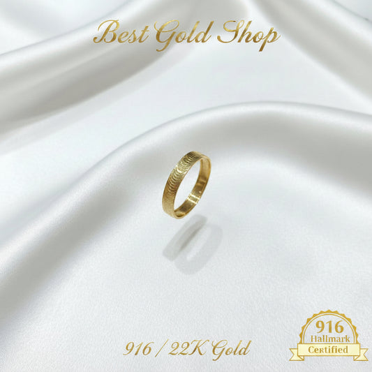 22k / 916 Gold Cutting Ring V2 by Best Gold ShopRingsBest Gold Shop