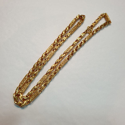 22K / 916 Gold Designer Chain Necklace - Best Gold Shop 22k gold 22k gold chain 22k gold necklace Necklaces