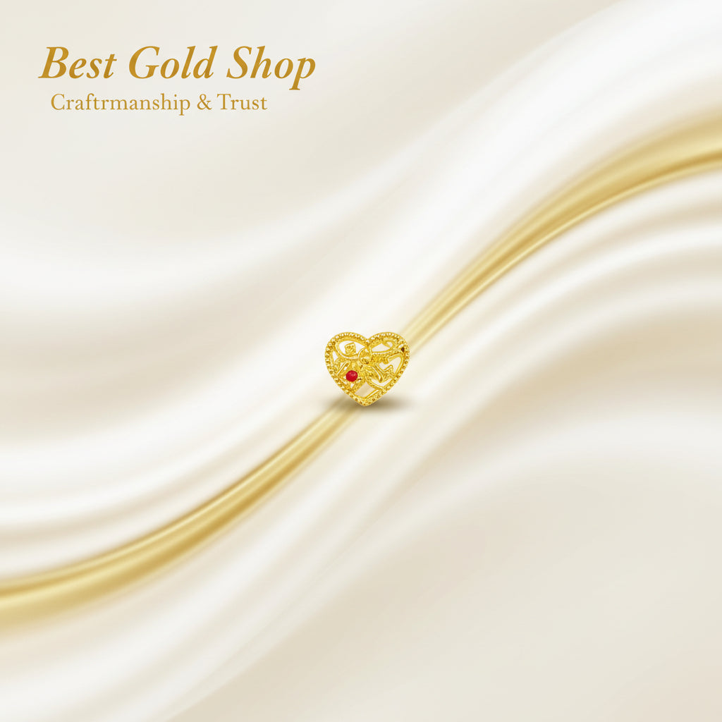 22K / 916 Gold Different Design 0.13 to 0.25 grams Weight Pendants and Charms - 22k gold pendant Charms & Pendants