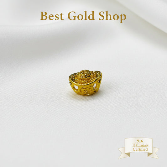 22K / 916 Gold Different Design 0.13 to 0.25 grams Weight Pendants and Charms - 22k gold pendant Charms & Pendants
