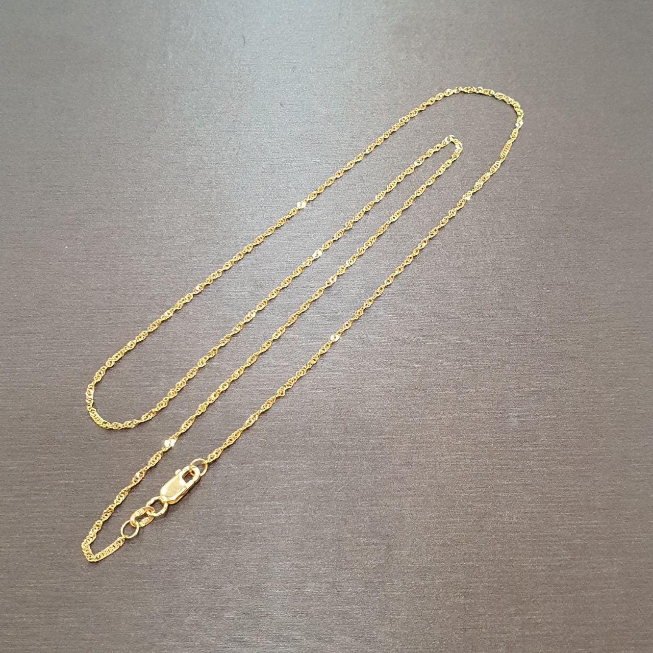 22K / 916 Gold Disco Necklace-Necklaces-Best Gold Shop