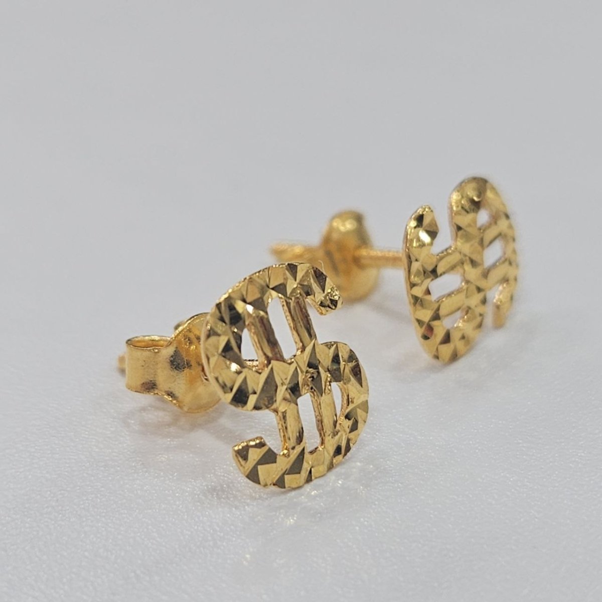 22k / 916 gold dollar Earring by Best Gold Shop - Best Gold Shop 22k gold 22k gold earring 916 gold Earrings