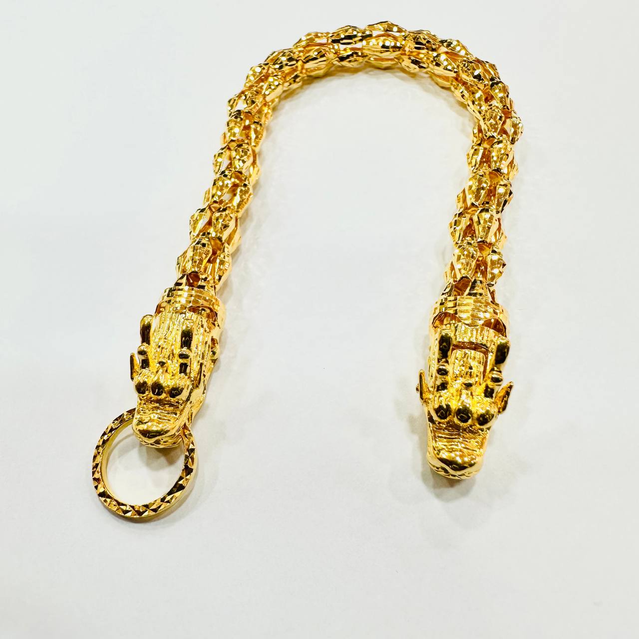 22k / 916 Gold Double Dragon bracelet-916 gold-Best Gold Shop