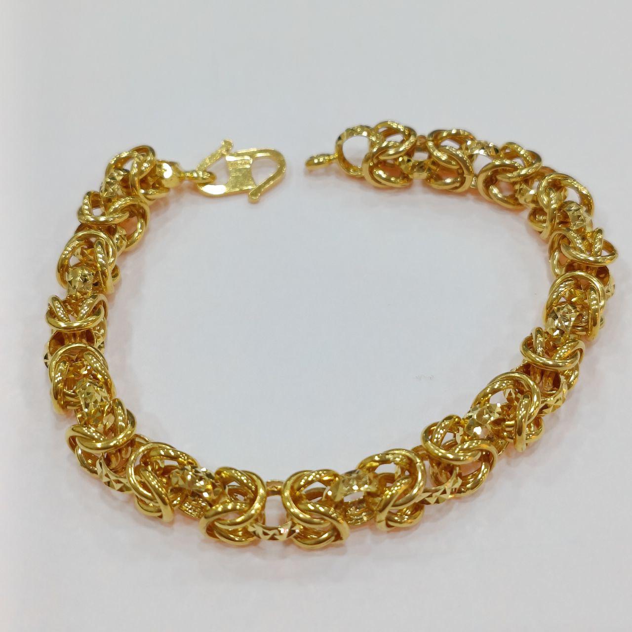 22k / 916 Gold Dragon bone bracelet-916 gold-Best Gold Shop