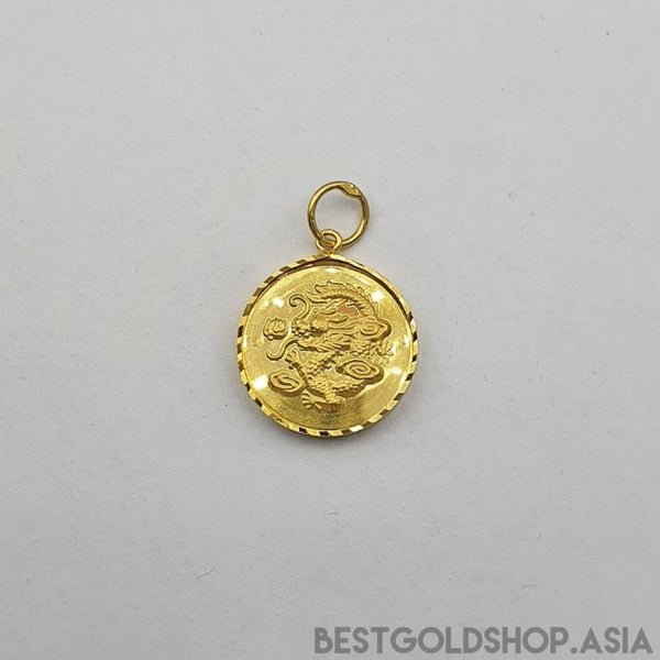 22k / 916 Gold Dragon Pendant - Best Gold Shop 22k gold 22k gold pendant 916 gold 916 gold