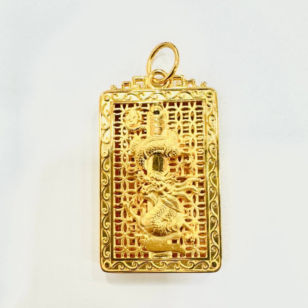 22k / 916 Gold Dragon Pendant Smooth Finish - Best Gold Shop 22k gold 22k gold pendant 916 gold Charms & Pendants