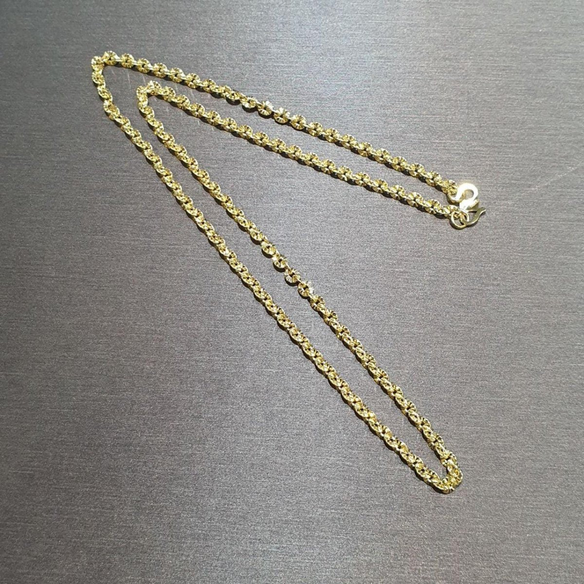 22k / 916 Gold Floral Necklace - Best Gold Shop 22k gold 22k gold necklace 916 gold Necklaces