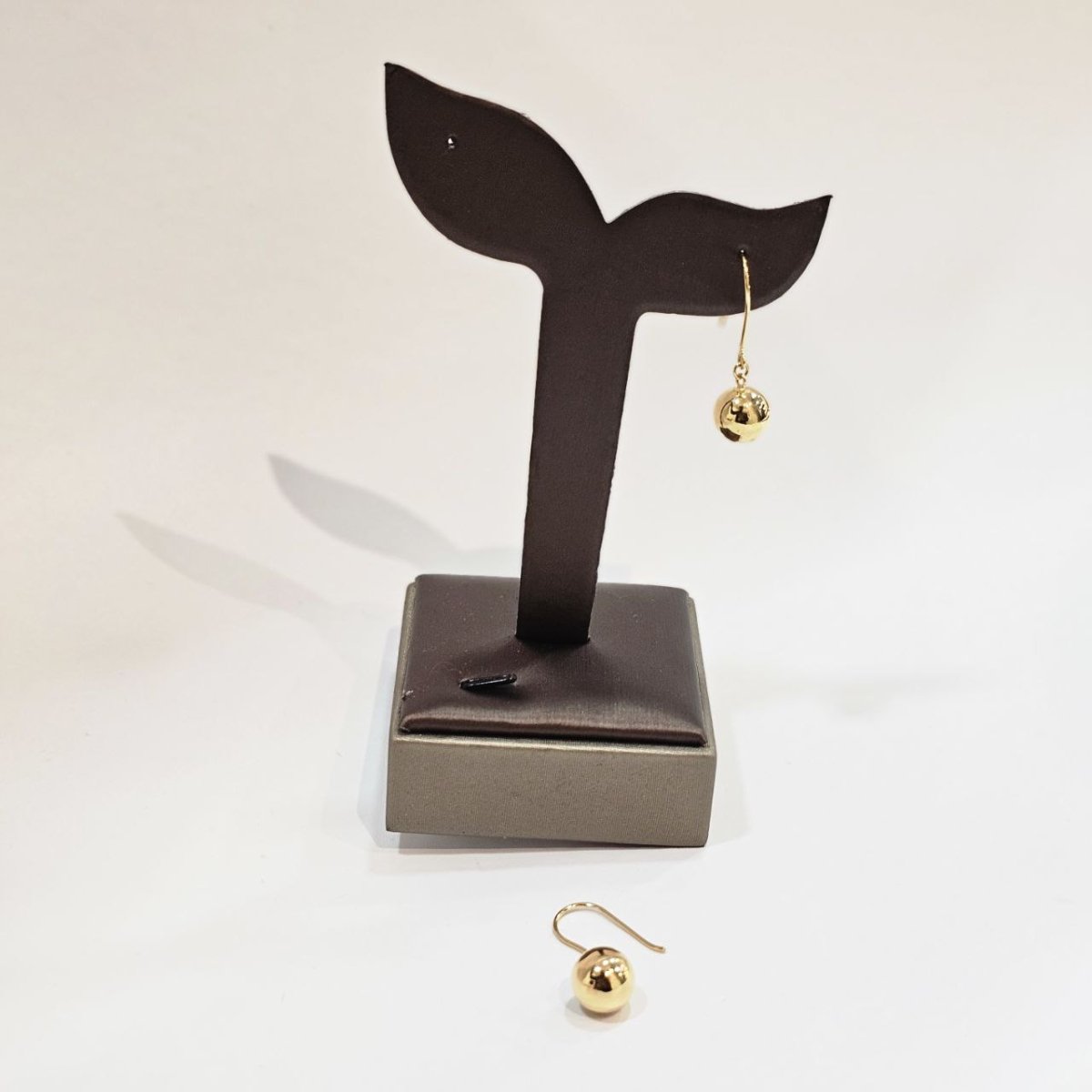 22K / 916 Gold Golden Orb Drop Earrings - Best Gold Shop 22k gold 22k gold earring 916 gold Earrings