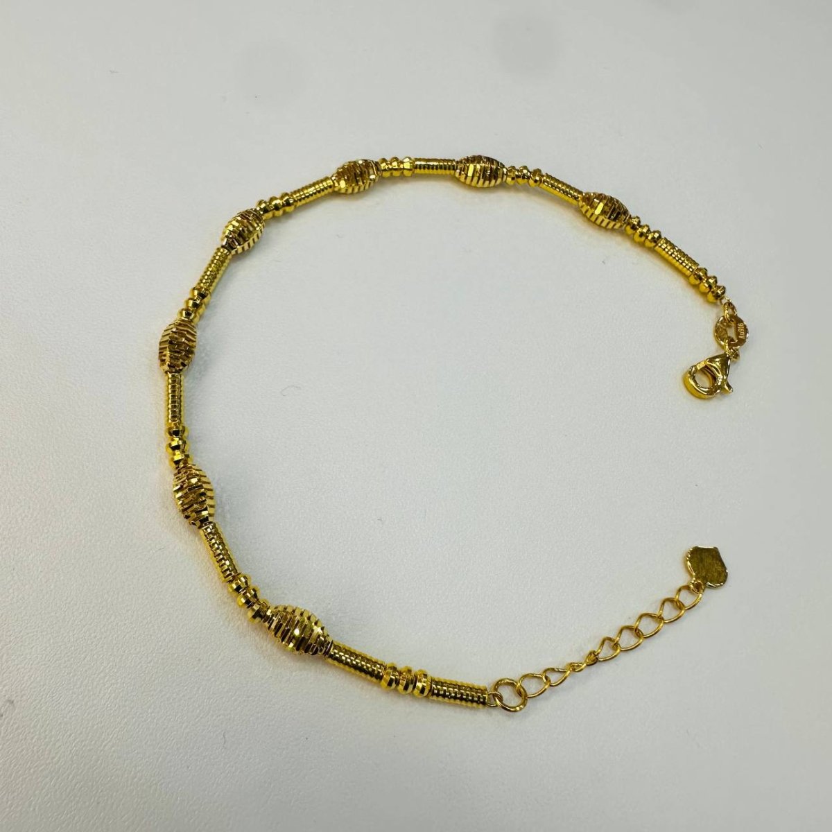 22k / 916 Gold Golden Spiral Orb Bracelet by best gold shop singapore - 22k gold 22k gold bracelet 916 gold Bracelets
