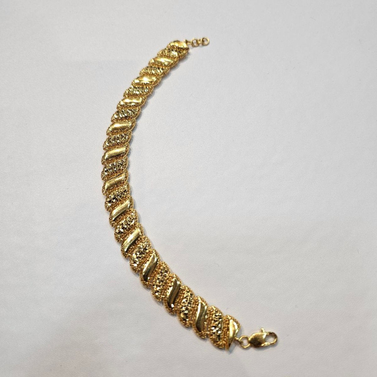 22k / 916 Gold Golden Wave Bracelet - Best Gold Shop 22k gold 22k gold bracelet 916 gold Bracelets