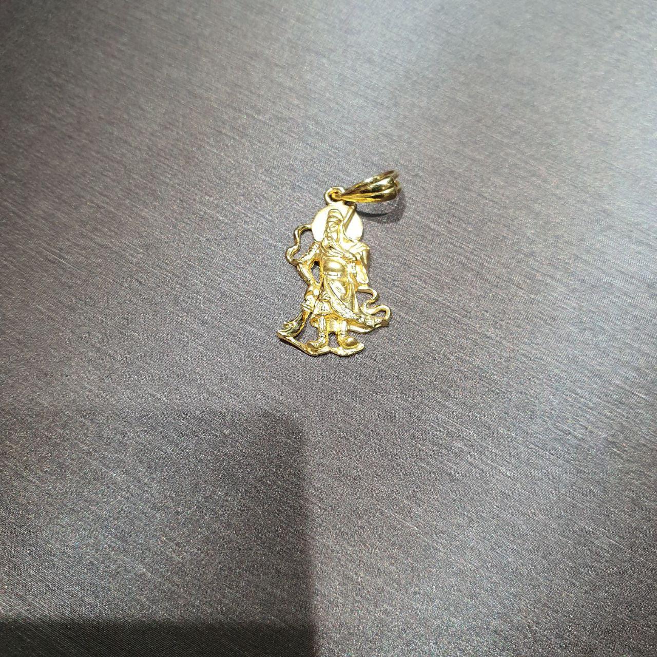 22k / 916 Gold Guan Gong Pendant-Charms & Pendants-Best Gold Shop