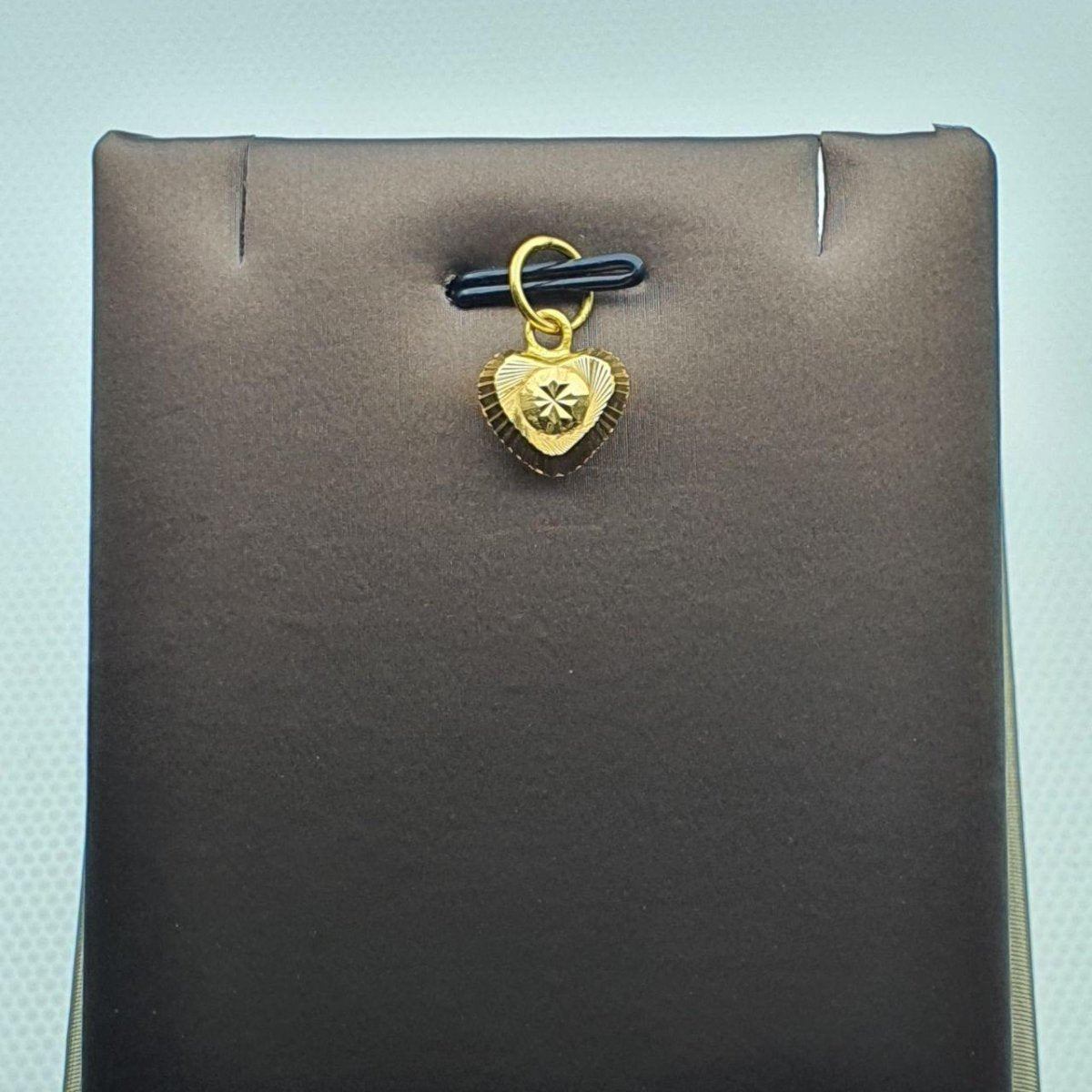 22k / 916 Gold Heart Cutting Pendant V5 by Best Gold Shop - 22k gold 22k gold pendant 916 gold Charms & Pendants