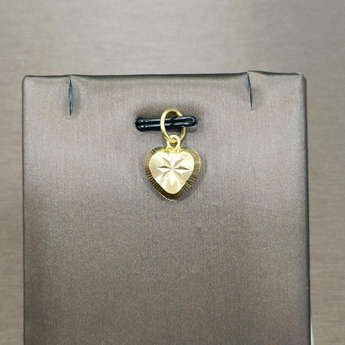 22k / 916 Gold Heart Cutting Pendant V5 by Best Gold Shop - 22k gold 22k gold pendant 916 gold Charms & Pendants