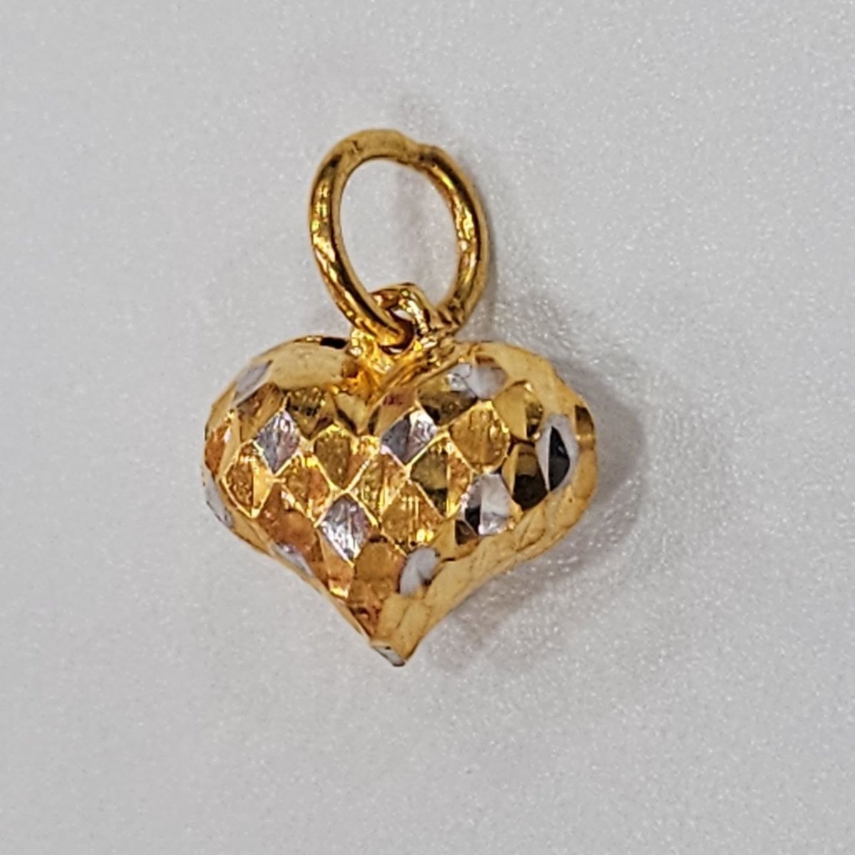 22k / 916 Gold Heart Necklace By Best Gold Shop - Best Gold Shop 22k gold 22k gold chain 22k gold necklace Charms & Pendants