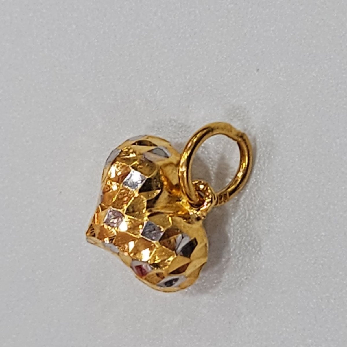 22k / 916 Gold Heart Necklace By Best Gold Shop - Best Gold Shop 22k gold 22k gold chain 22k gold necklace Charms & Pendants