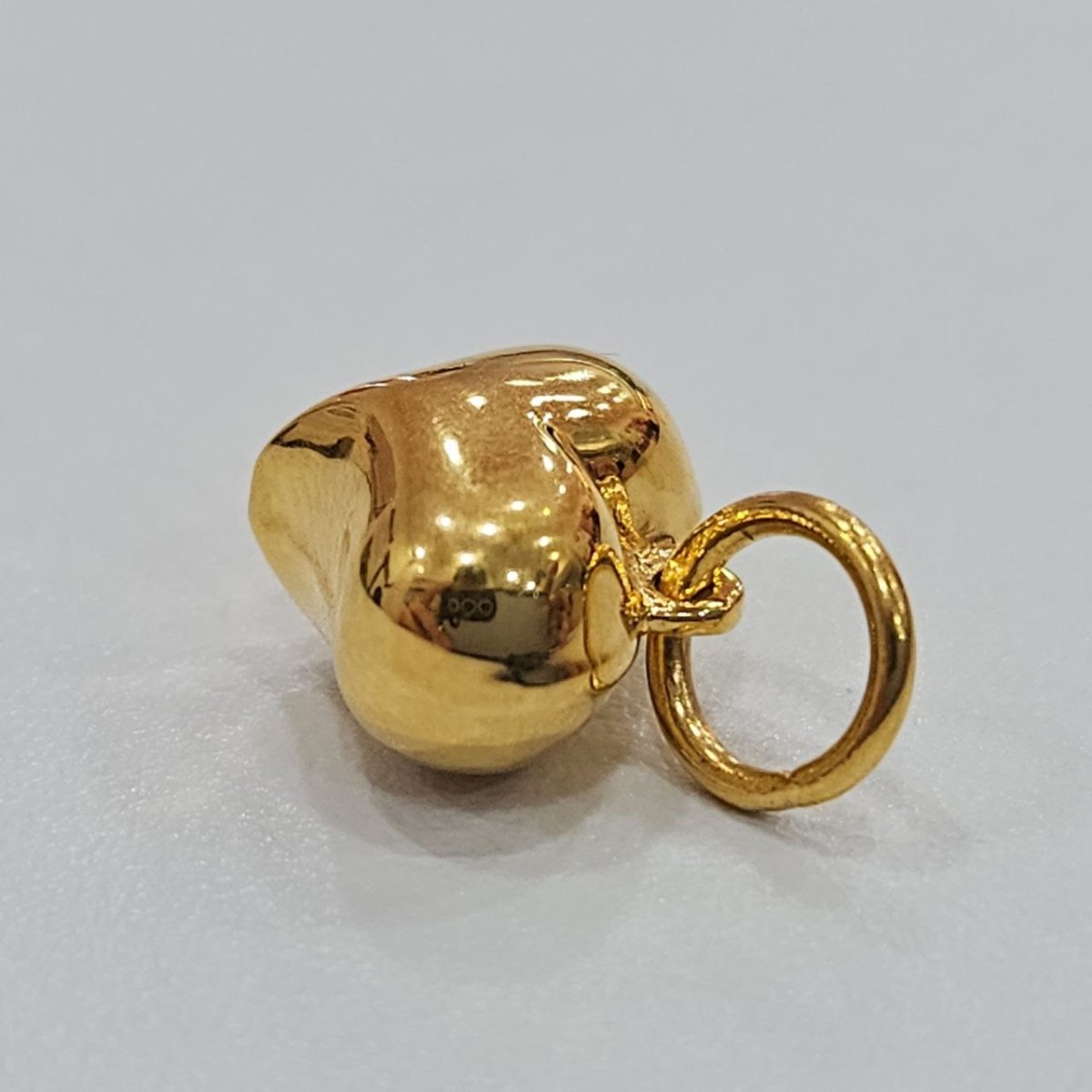 22k / 916 Gold Heart Necklace By Best Gold Shop - Best Gold Shop 22k gold 22k gold chain 22k gold necklace Charms & Pendants