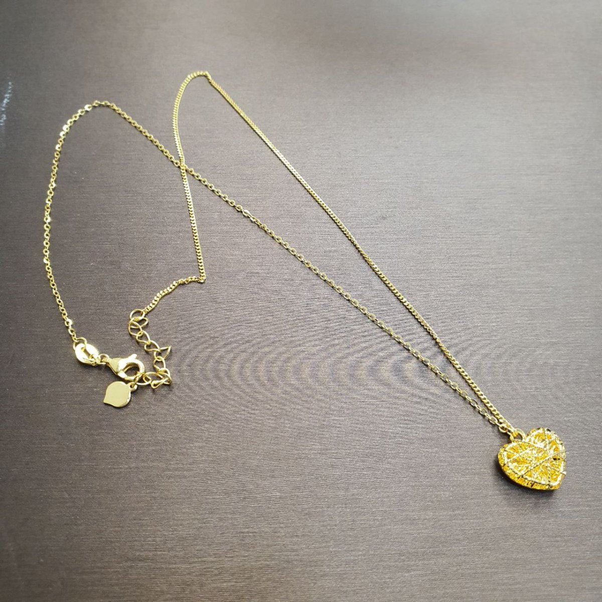 22K / 916 Gold Heart Necklace with Pendant - Best Gold Shop 22k gold 22k gold necklace 916 gold Necklaces