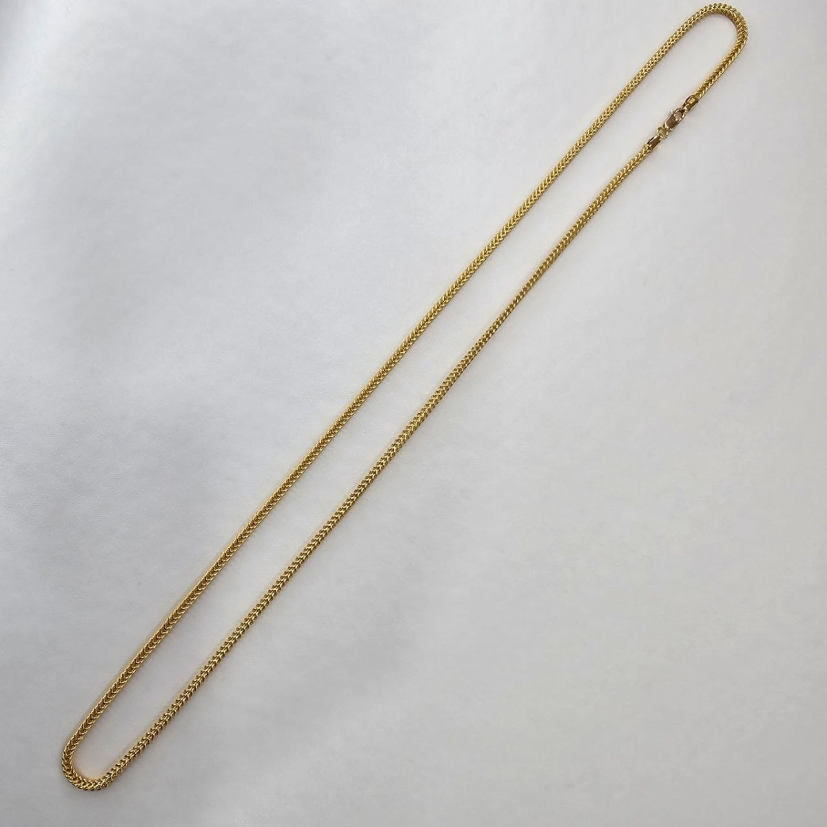 22k / 916 Gold Hollow Box Necklace by Best Gold Shop - Best Gold Shop 22k gold 22k gold necklace 916 gold Necklaces