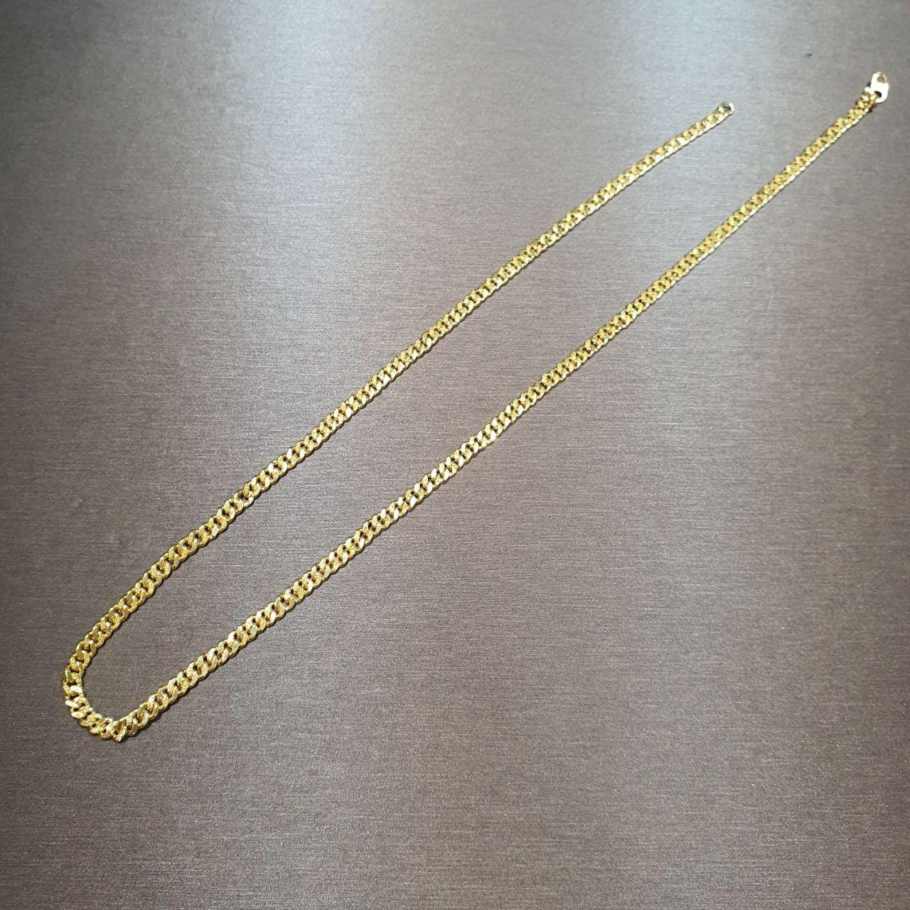 22K / 916 Gold Hollow Milo Necklace-Necklaces-Best Gold Shop