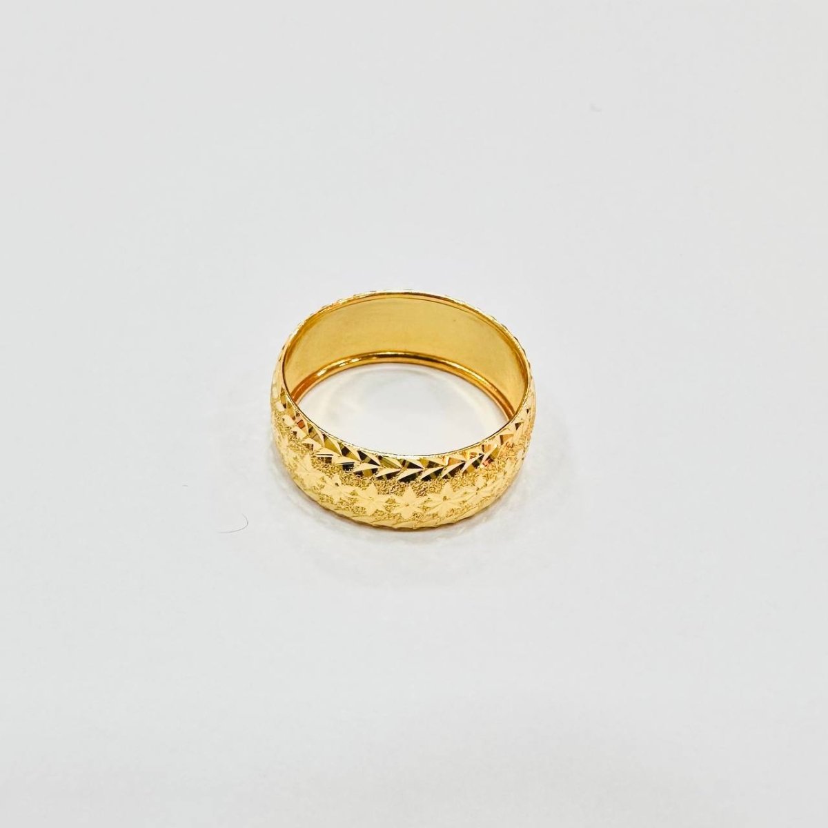 22k / 916 Gold Hollow ring Design 5 - Best Gold Shop 22k gold 22k gold ring 916 gold 916 gold