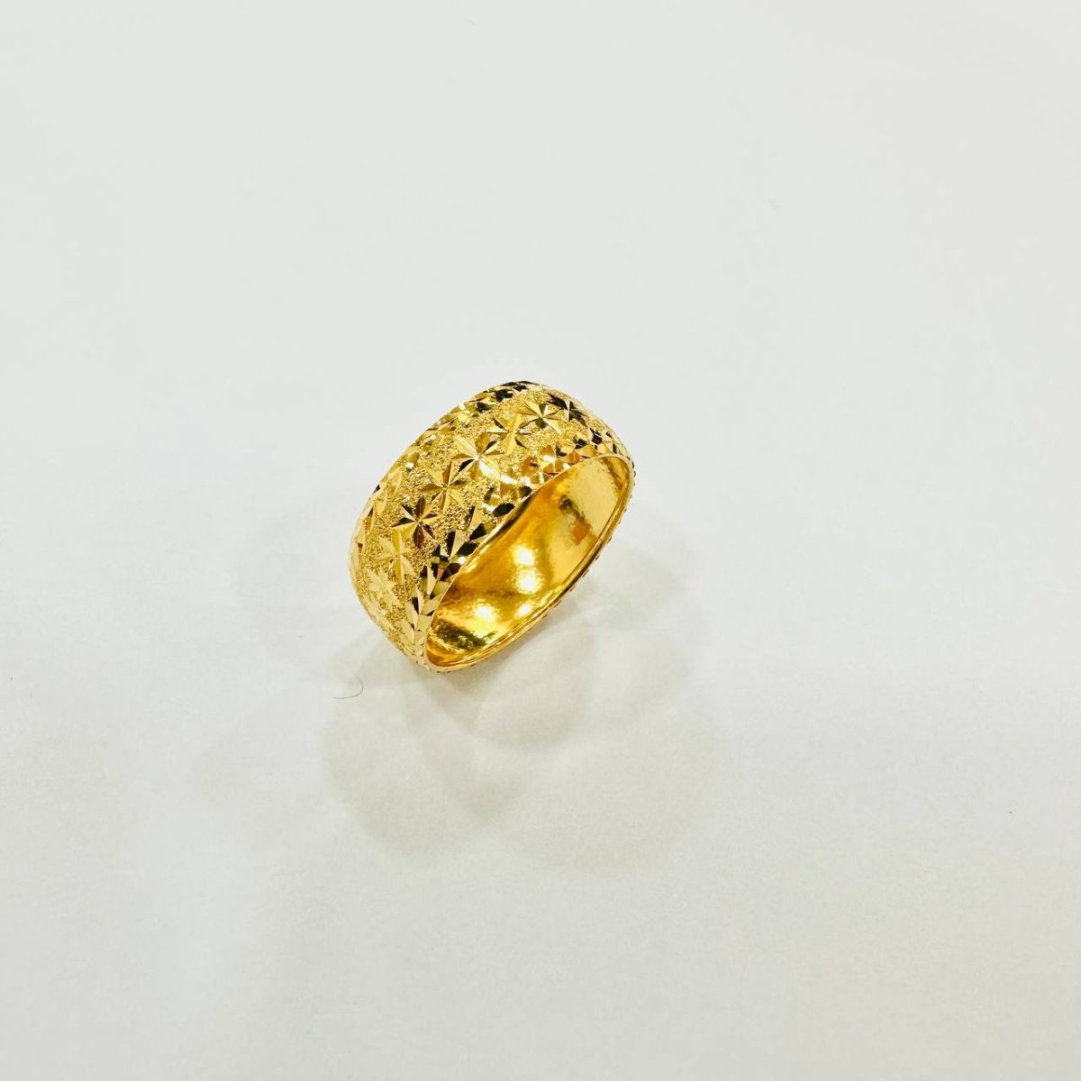 22k / 916 Gold Hollow ring Design 5 - Best Gold Shop 22k gold 22k gold ring 916 gold 916 gold