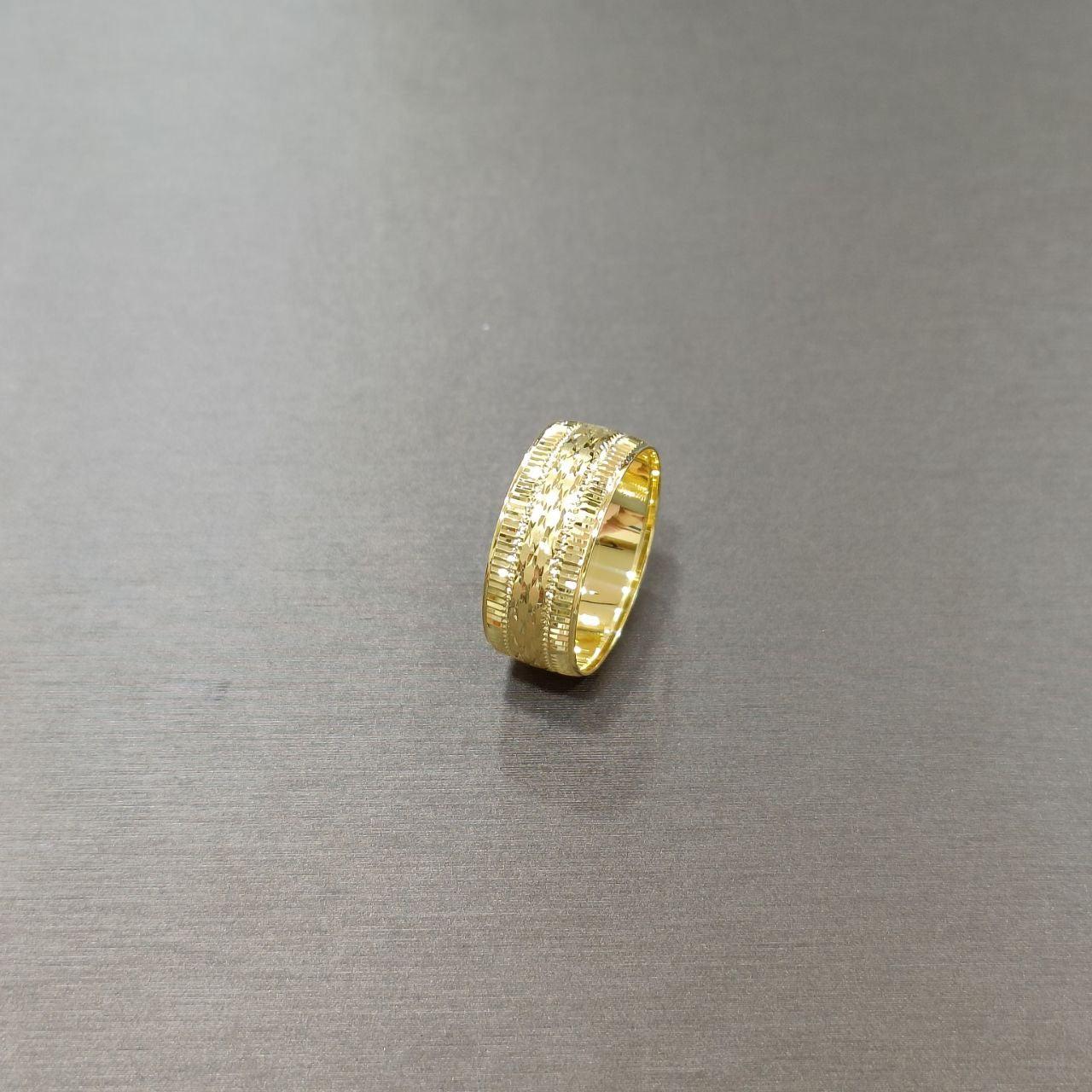 22k / 916 Gold Hollow Ring V6-916 gold-Best Gold Shop