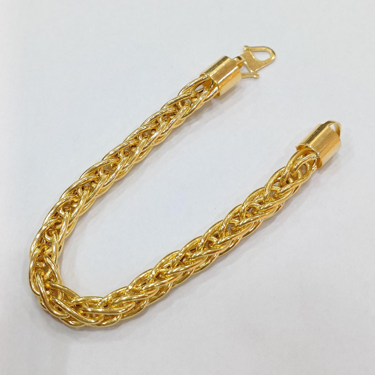 22k / 916 Gold Hollow Spike Bracelet-916 gold-Best Gold Shop