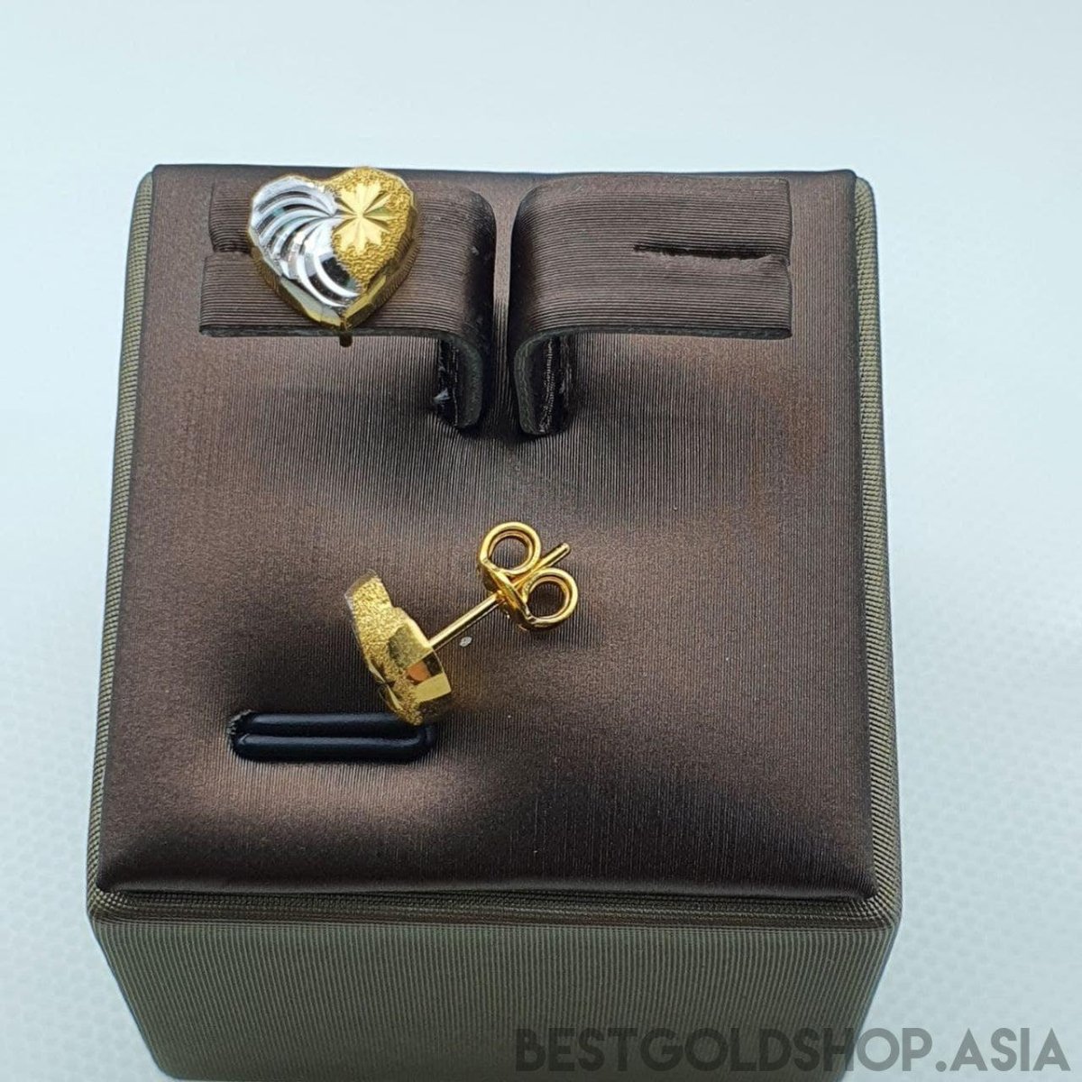 22k / 916 Gold Hollow stud earring - Best Gold Shop 22k gold 22k gold earring 916 gold Earrings